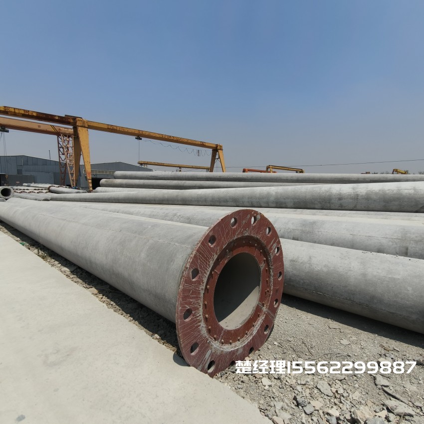 历城12米无拉线电杆